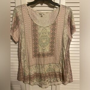 Lucky Brand Short Sleeve Top